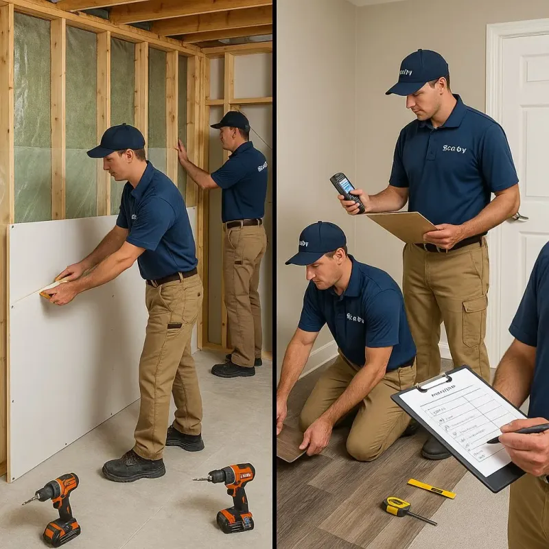 Repairs and Reconstruction process in Cedarburg, WI